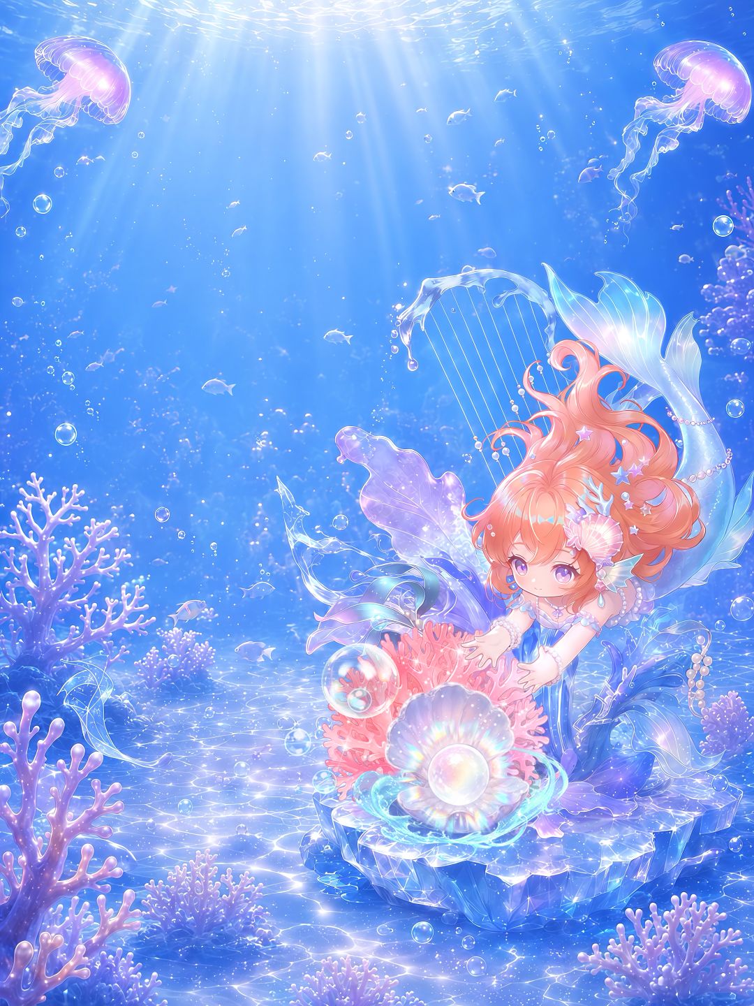 【织梦日历】丨人鱼深海漫游，赴蓝海之约！ 2