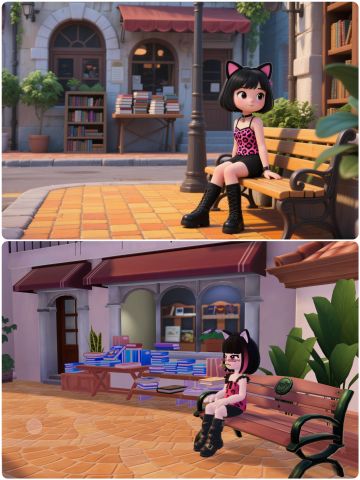 我想拍的效果🆚我拍出来的照片