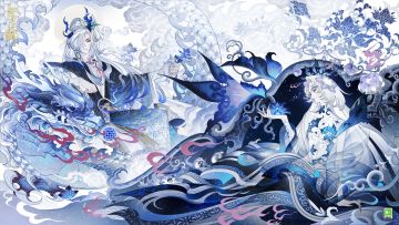 ☆阴阳师瓷韵天工系列插画☆