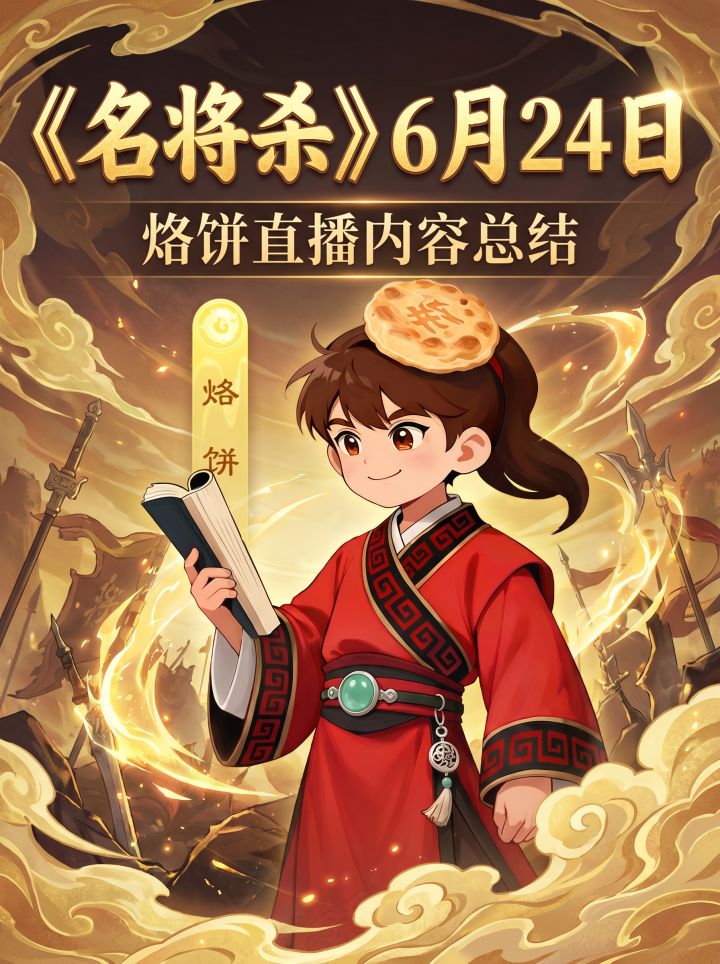 《名将杀》国战即将上线,兵临城下模式修改,6月24日,烙饼直播截图