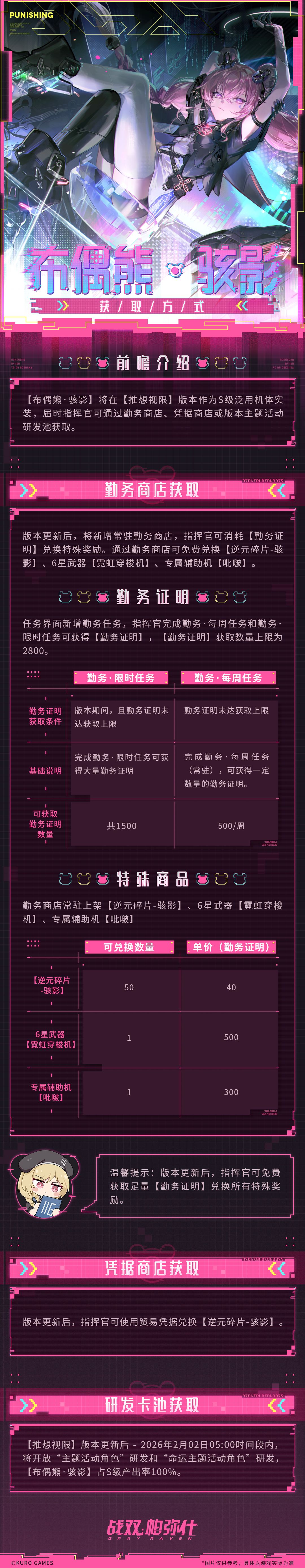 布偶熊·骇影 | 获取方式前瞻介绍 2