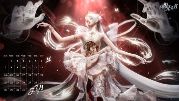 日历放送｜七月 在盛夏肆意高呼自由向往