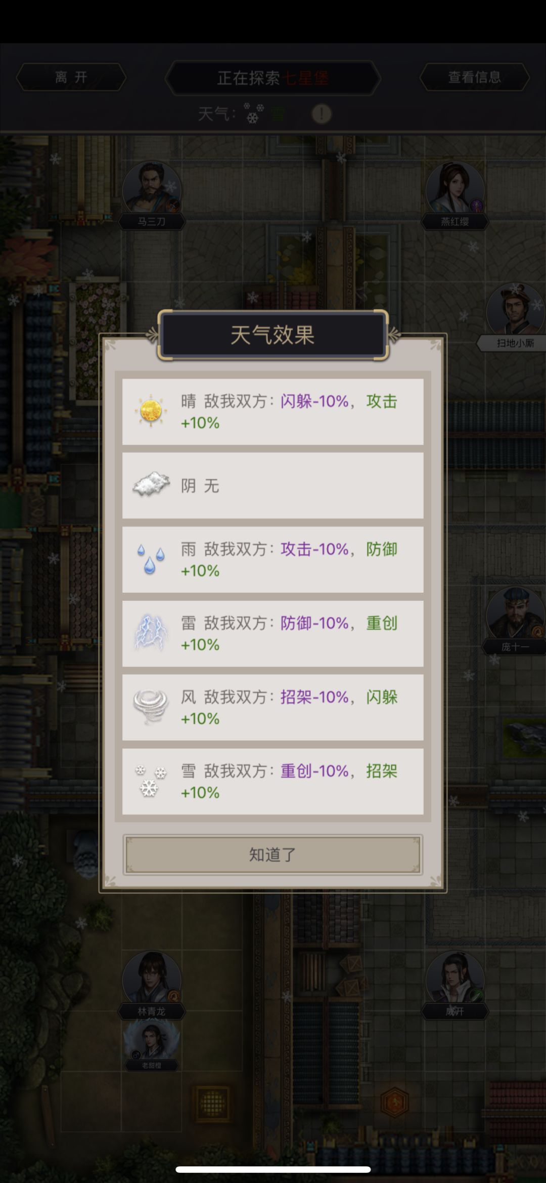 天气系统的经验分享截图