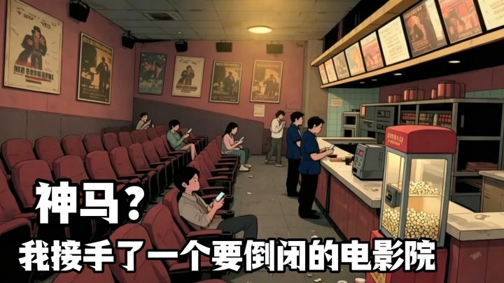 神马?我居然接手了一个要倒闭的电影院?!这能行吗?截图