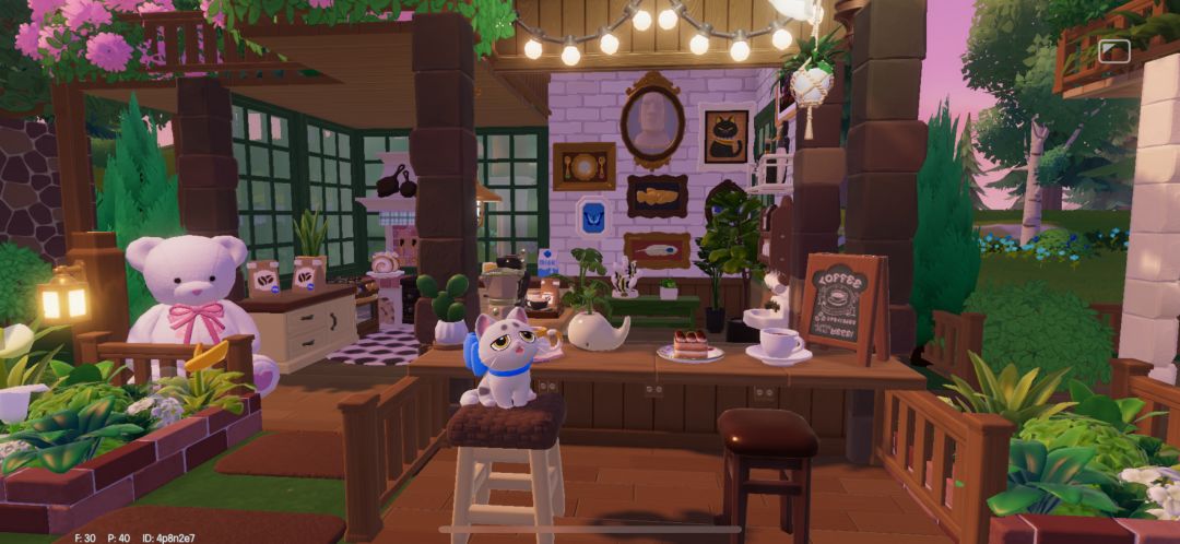 心动小镇布景·森林里的猫咪咖啡屋 1