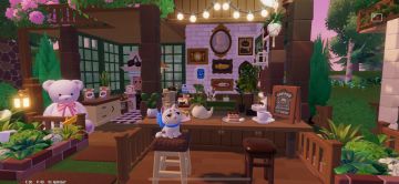 心动小镇布景·森林里的猫咪咖啡屋