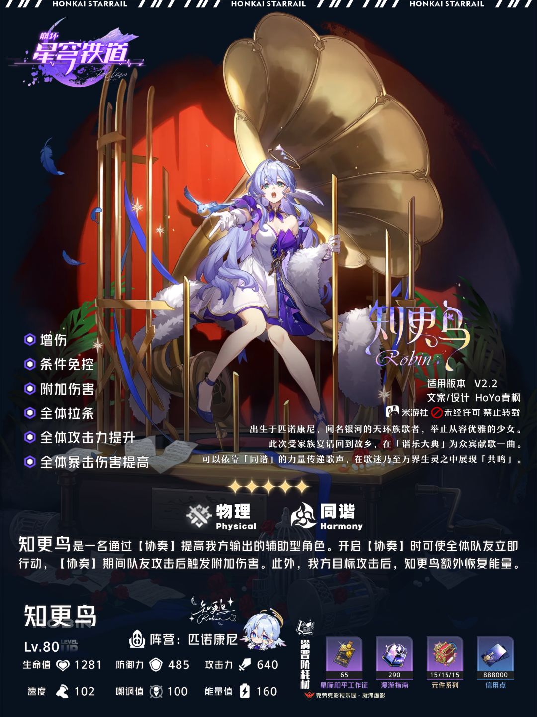 【V2.2攻略】知更鸟丨全方位养成解析 2