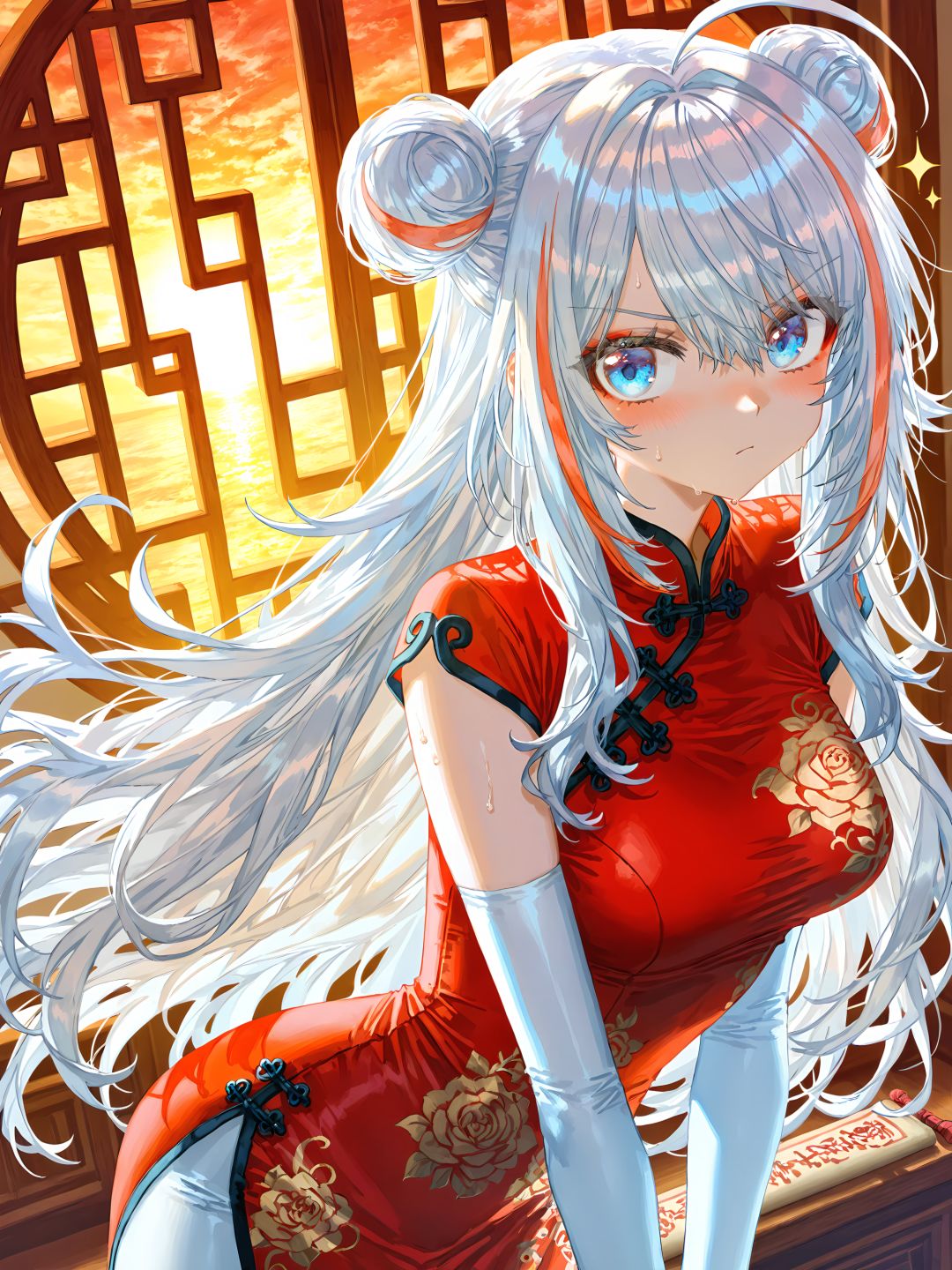 【旗袍07】🙂周六快乐啊, 休息的不错吧？ 2