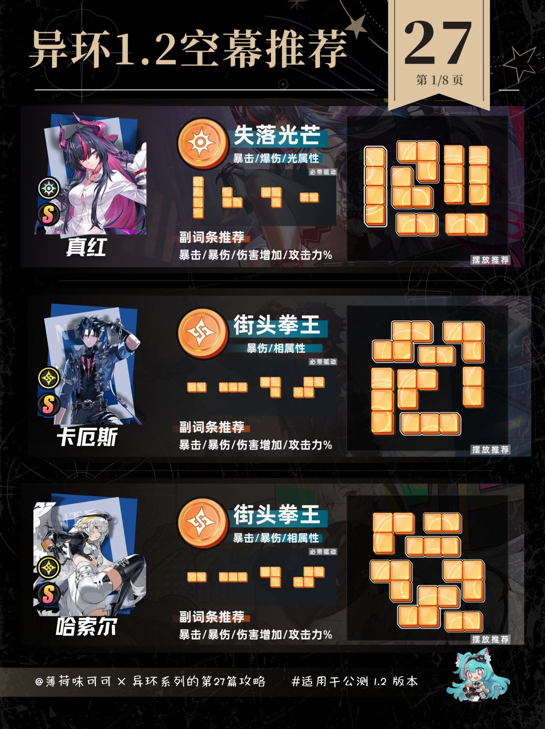 异环1.2版本空幕推荐,简单好抄! 1
