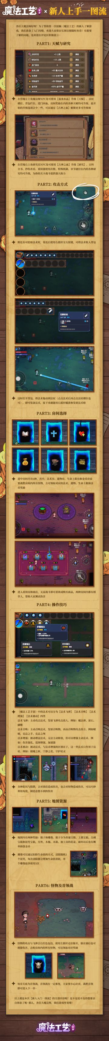 魔法工艺 新人上手一图流