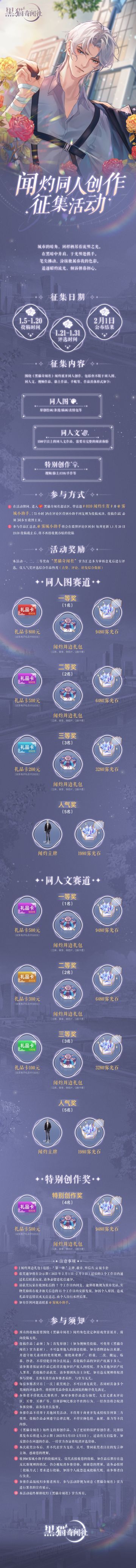 微博活动丨闻灼同人创作征集活动