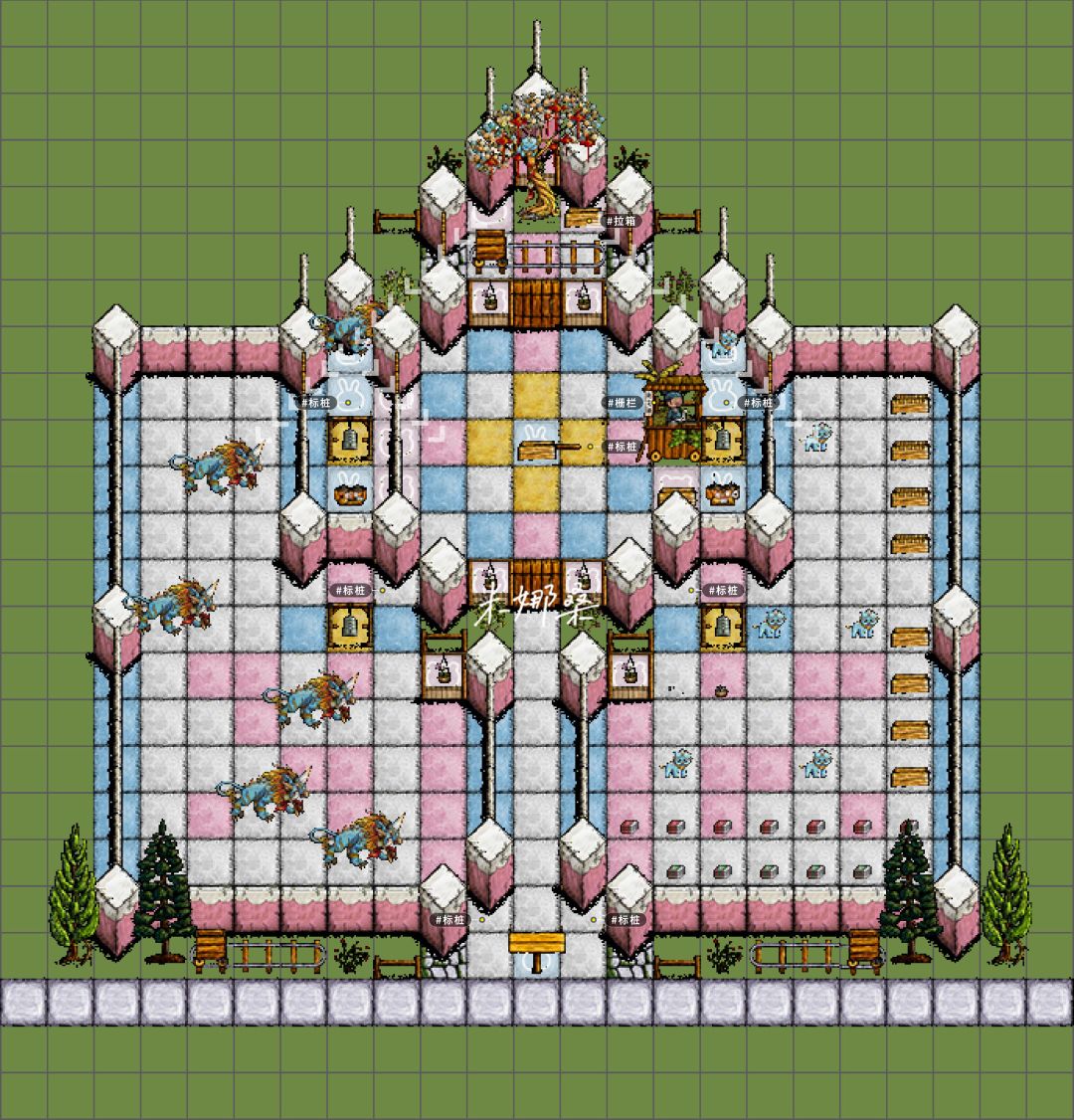 👹年兽区建筑系列截图