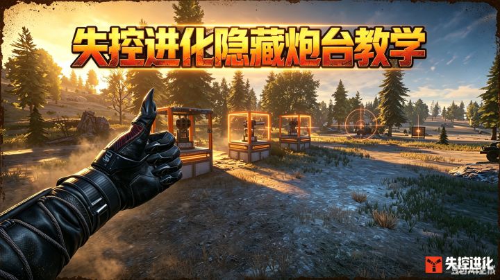 失控进化最新隐藏炮台技巧,让敌人的进攻无处躲藏!截图