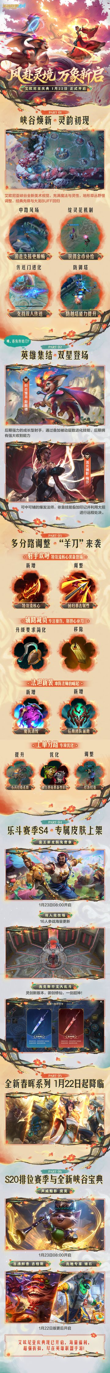 全新内容登陆艾欧尼亚峡谷！马年限定“蕊雪盈春”系列皮肤抢先看