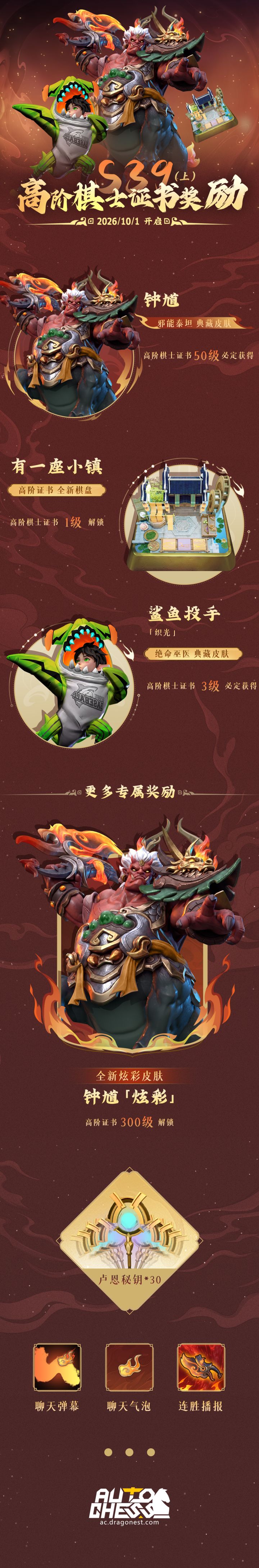 S39（上）高阶棋士证书奖励截图