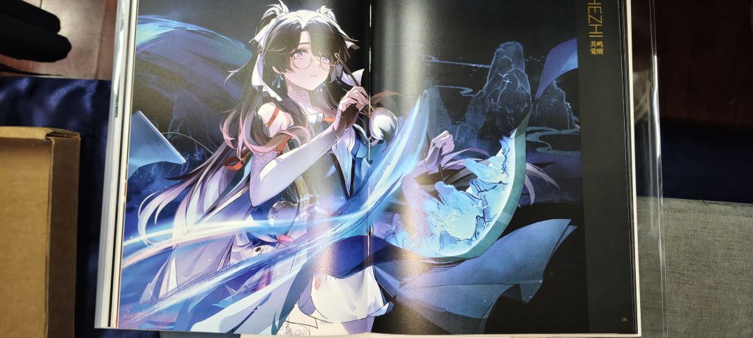 鸣潮潮声庆典美术收藏集到货开箱 14