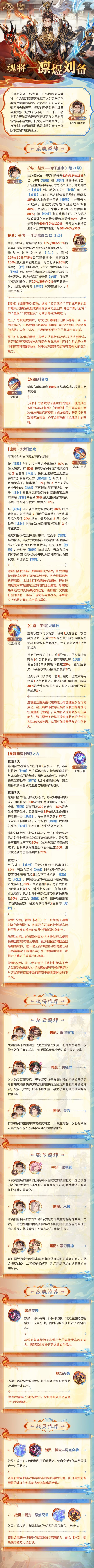 一图识武将｜君临朝野 仁义无双！凛煜刘备技能简析 ​​​#三国志幻想大陆截图