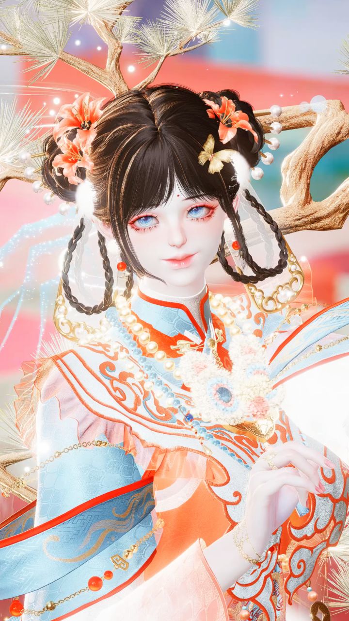 【以闪捏脸】新年红包，快快收下吧！截图