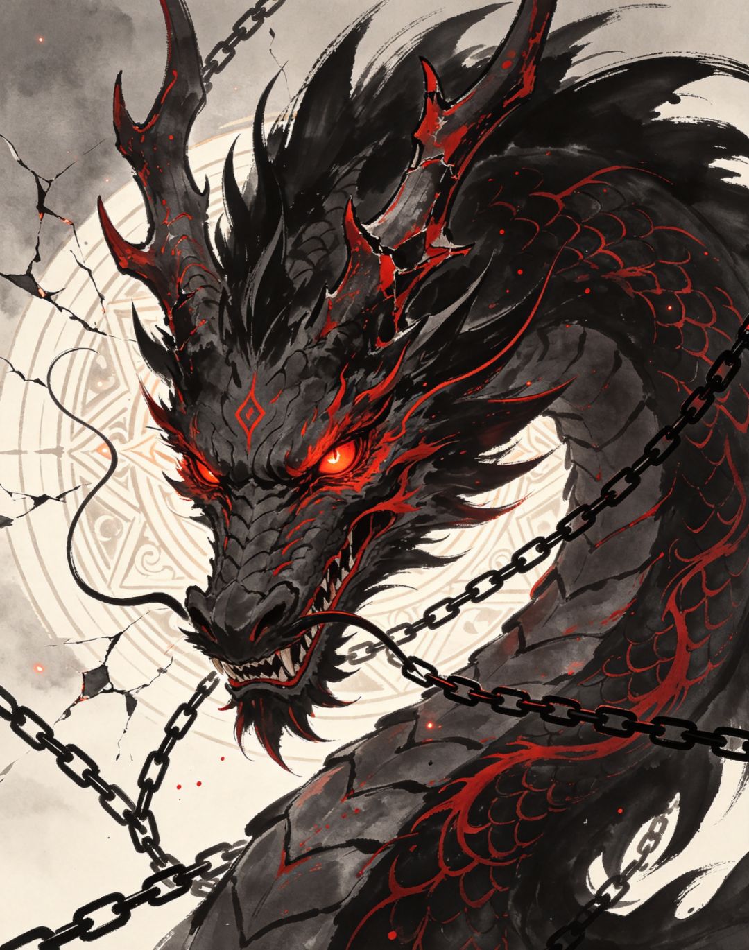 【幻灵设计大赛】戾影黑龙 1