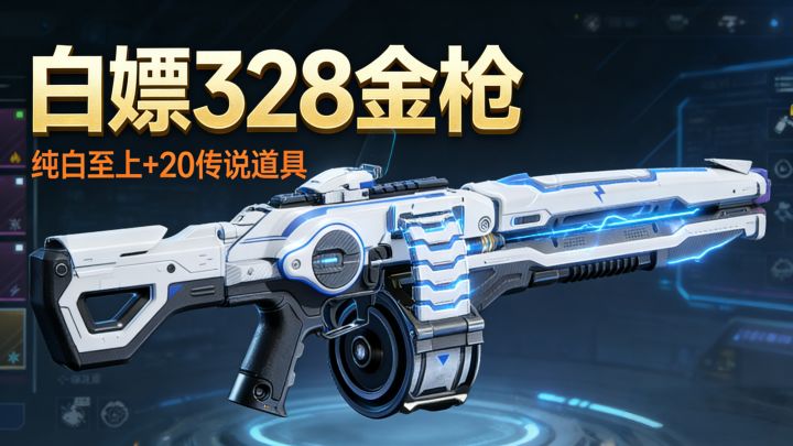 《逆战:未来》白嫖事件后续!官方补偿直接送金枪 “纯白至上”截图