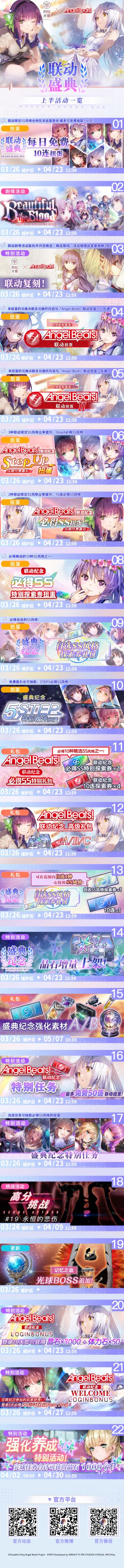 《炽焰天穹》联动盛典·上半活动一览