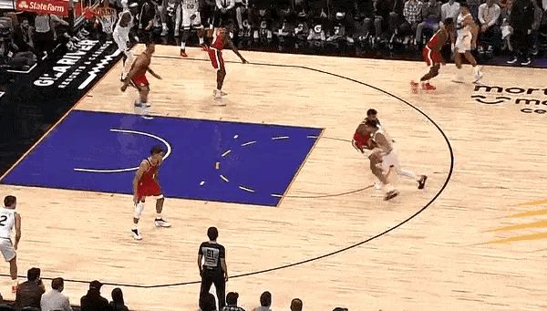 11月7日NBA赛事精彩瞬间截图