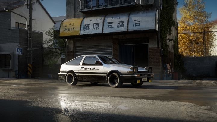 秋名山的夜,AE86的传奇再次燃起截图