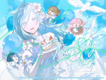 🎉日野森雫生日贺图公开！