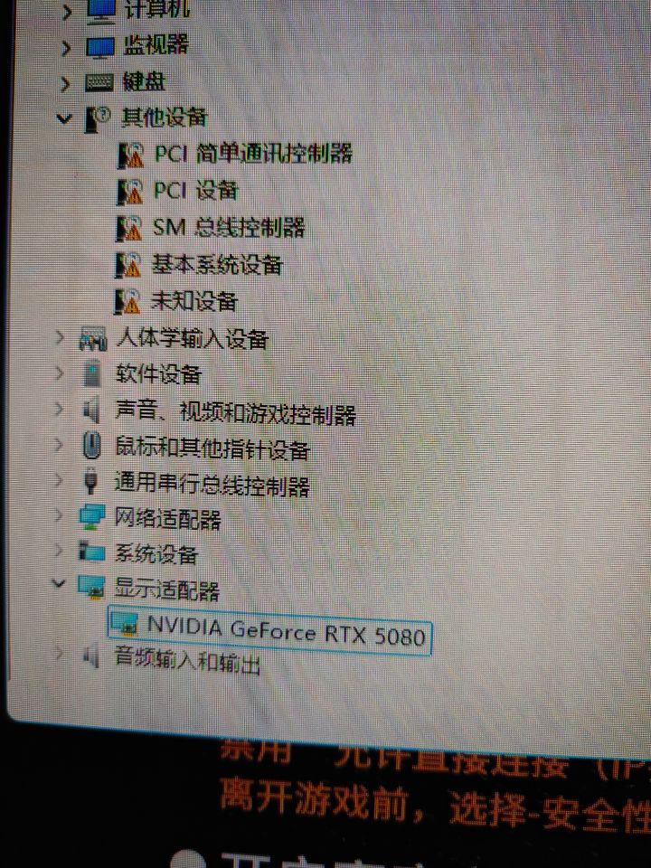 5080显卡,加载卡10%...截图