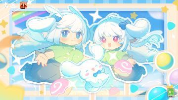 云梦轻甜 萌趣无限丨《光·遇》x三丽鸥大耳狗同人作品分享