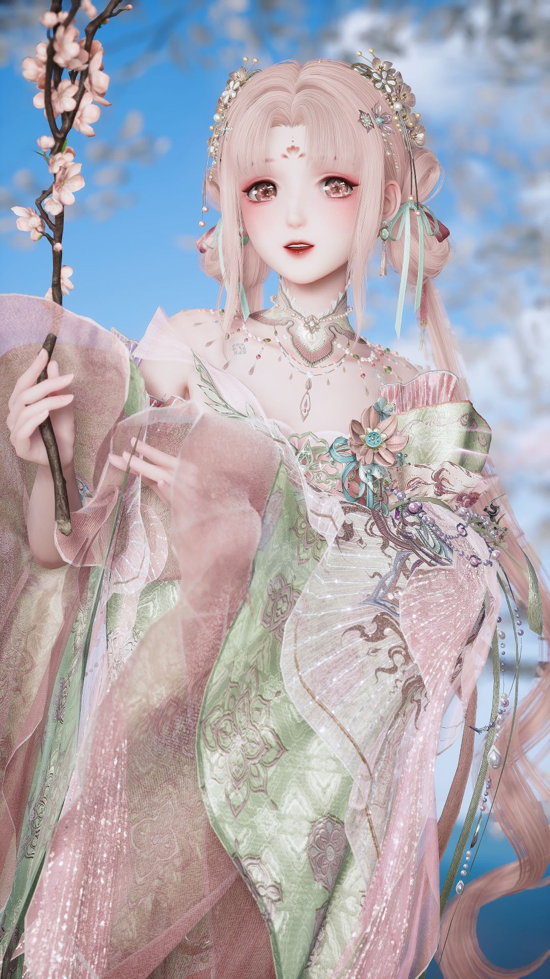 桃花小仙丨商城新妆容好美 2