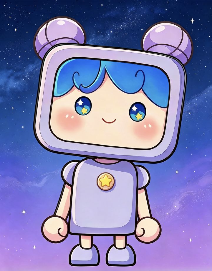 #粒粒小机器人diy 星空款机器人截图