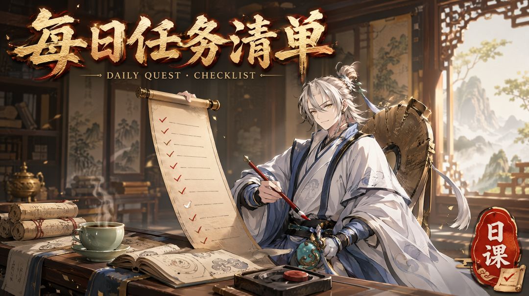 【道友攻略】每日任务清单截图