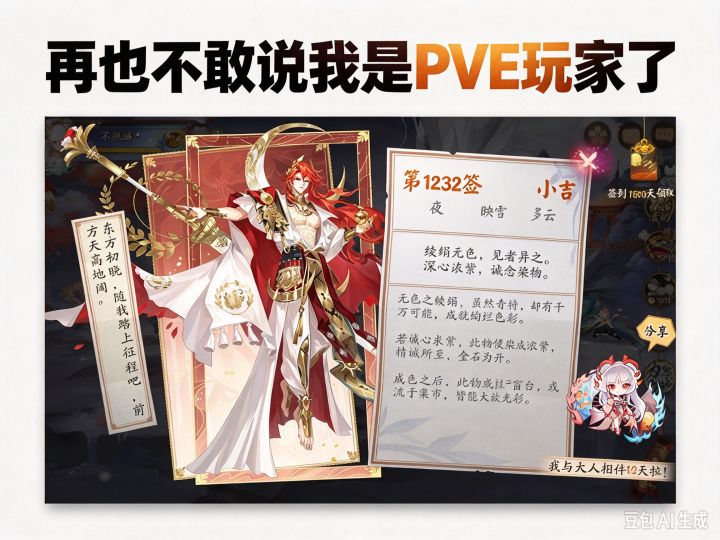 【阴阳师】再也不敢说我是PVE玩家了截图