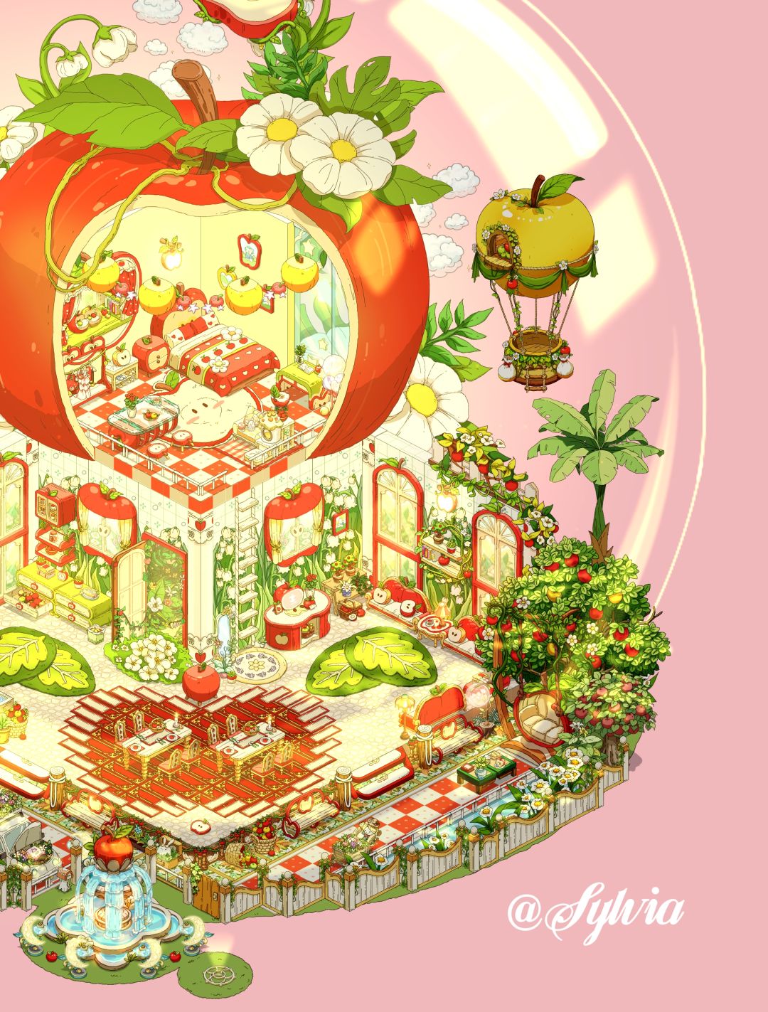 用水晶球封存一整座苹果味的童话小屋🔮 3
