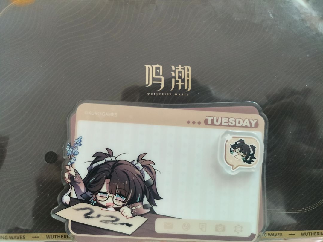 鸣潮联动周边大家都拿了没有呀 2