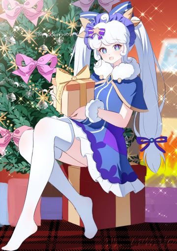 【绘画】霜绒甜宴～