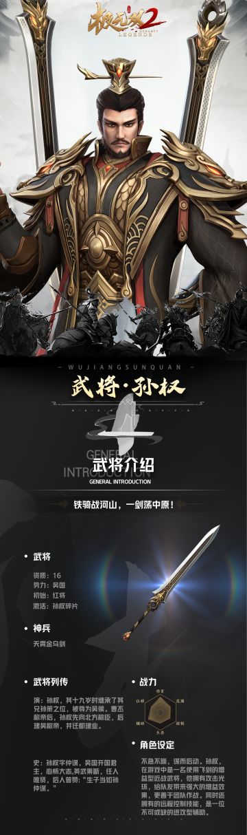 【游戏爆料】小煮情报站：孙权技能详解一图速览！