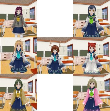 鹿乃子乃子乃子虎视眈眈系列cos