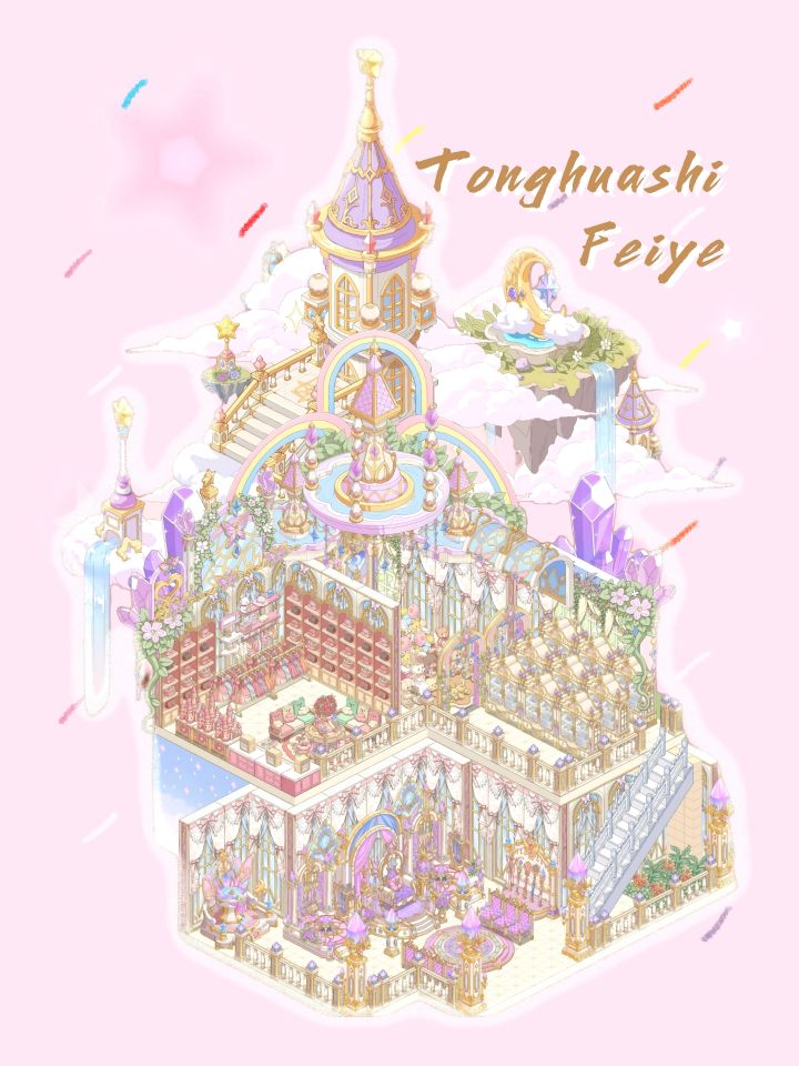 童话师×巴啦啦小魔仙联动截图