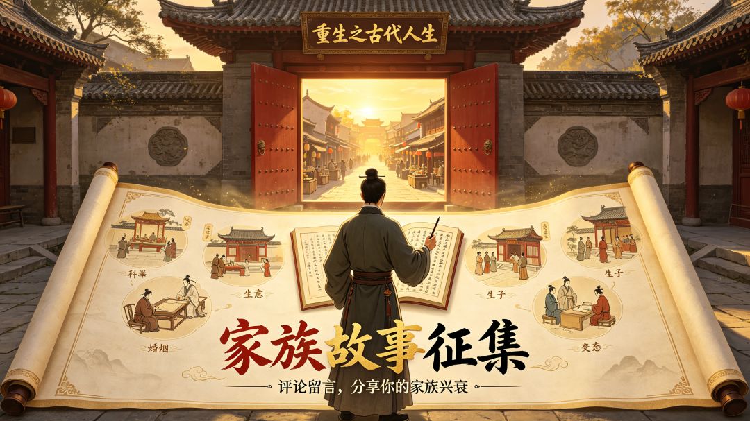 【游戏征集】晒出你的家族一生!专属收录 1