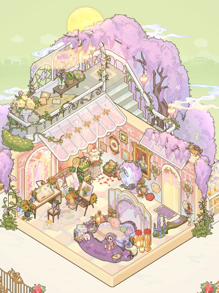 紫藤下的浪漫🌙截图