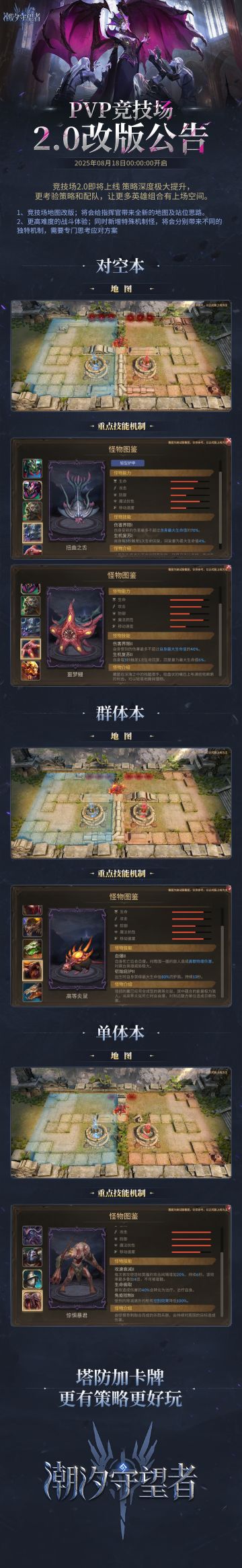 竞技场2.0改版公告丨8月18日
