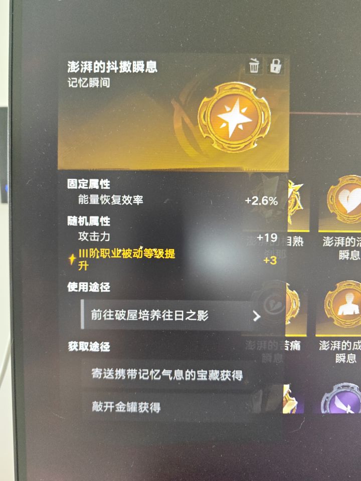这是什么有了这个是不是就不需求全等级+1了截图