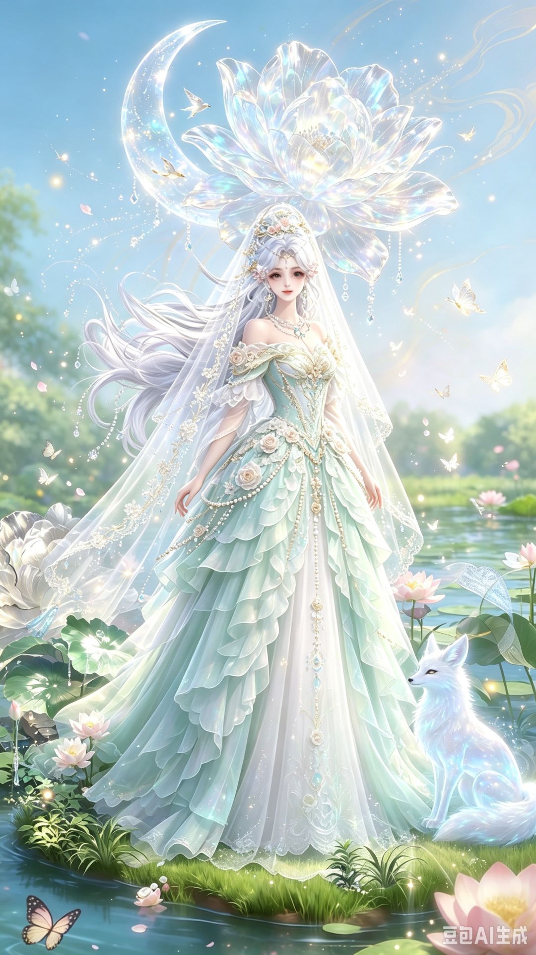 AI绘制——花嫁系列(二) 7