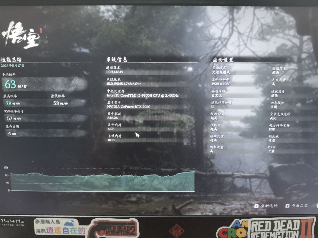 牛逼,优化太牛了,i5都能上 1