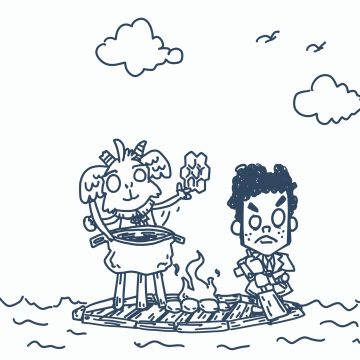 之前画的gif，祝早日顺利上线鸭~