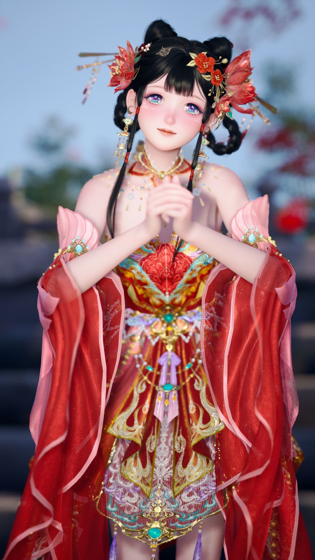 鹿套染色/红金色小鲤鱼染色码分享 2