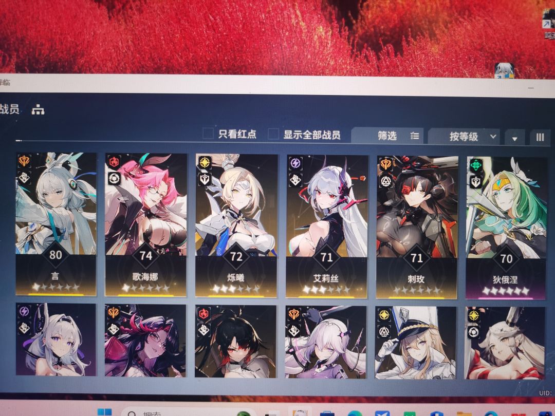 大佬们能帮我看看怎么配队吗 1