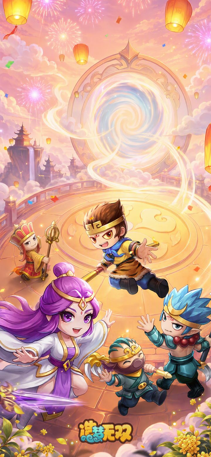 月历壁纸|金桂流光映华灯,十月壁纸璀璨上线!截图